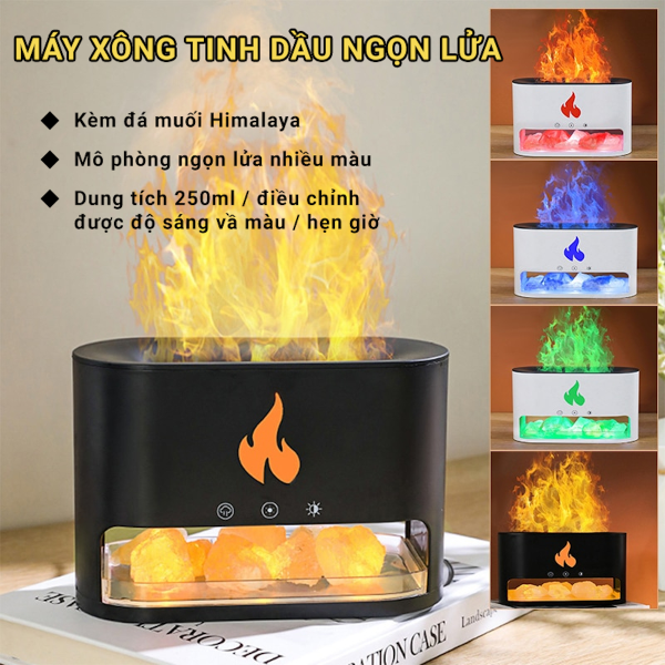 Máy xông tinh dầu đá muối