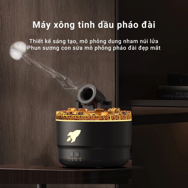 Máy xông tinh dầu kiểu pháo đài HX176